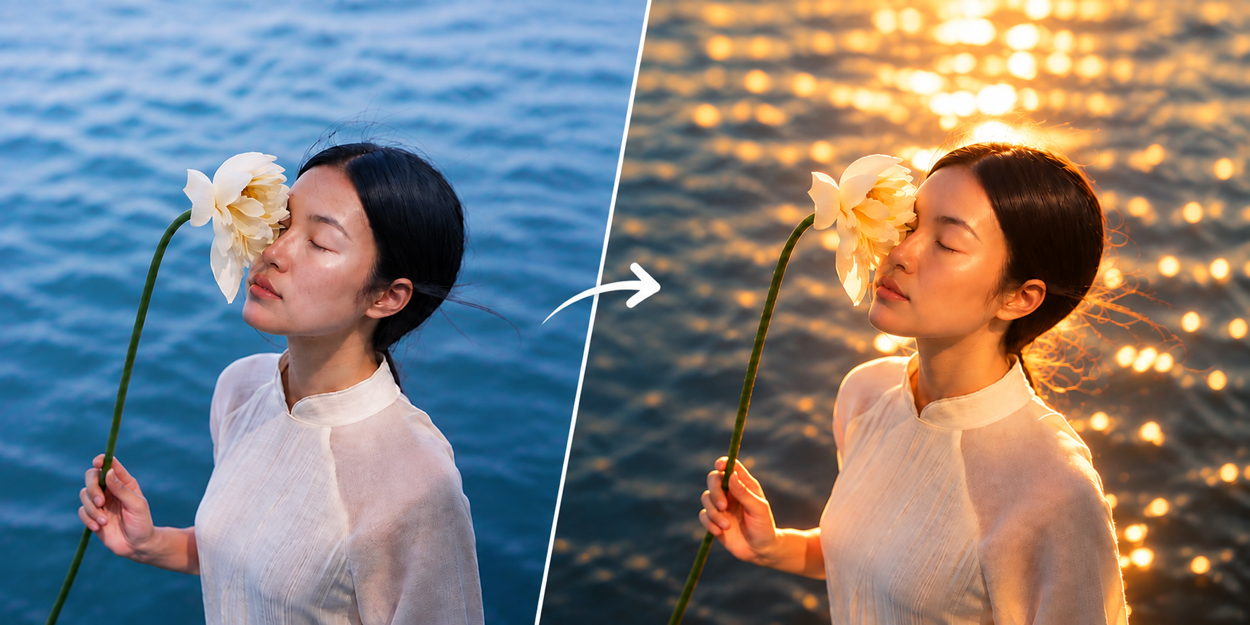 How to Use Lighting Effects on the Foneo AI Photo Editing App